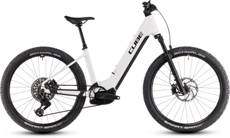 Bicicleta Electrica Hardtail CUBE Reaction Hybrid SLT metallicwhite´n´black