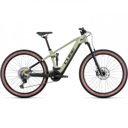 Bicicleta Electrica MTB Full Suspension CUBE Stereo Hybrid 120 Race 625 Green FlashGreen