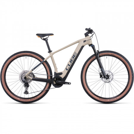 Bicicleta Electrica MTB Hardtail CUBE Reaction Hybrid Pro 625 Desert Orange