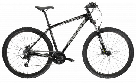 Bicicleta KROSS HEXAGON 6.0 MS 29" Negru-Grey-Black Glossy 24