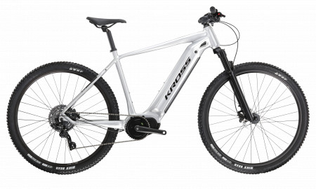 Bicicleta KROSS HEXAGON BOOST 3.0 29" Silver-Negru-Silver Glossy 24