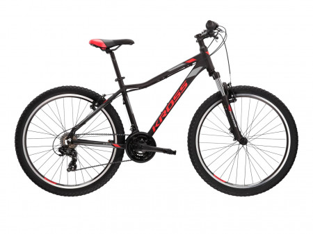 Bicicleta KROSS LEA 1.0 26" Negru-Raspberry-Black Mat 24
