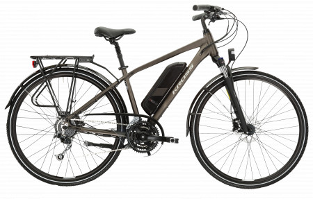 Bicicleta KROSS TRANS HYBRID 28" Brown-Grey-Brown Mat 24