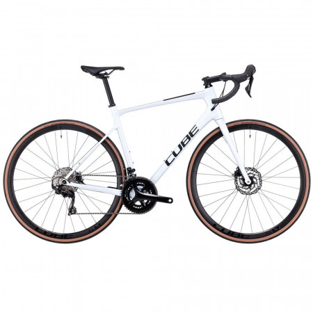 Bicicleta Sosea-Ciclocross CUBE Attain GTC Race Flashwhite'n'Black
