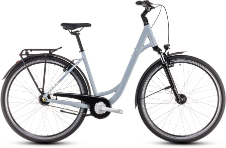 Bicicleta Trekking-Oras CUBE Town ONE polargrey´n´white