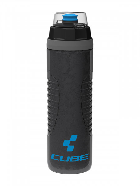 Bidon Cube Thermo Black Grey Blue 0.65 L