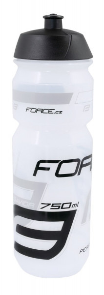 Bidon Force Savior 0.75l Transparent/Negru/gri