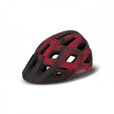 Casca CUBE Helmet Badger Red
