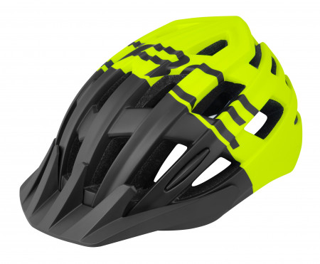 Casca Force Corella MTB negru/fluo