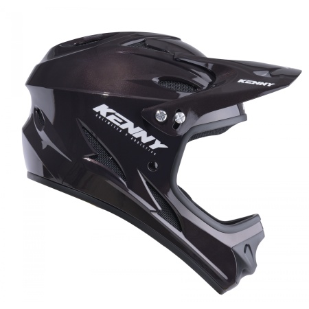 CASCA FULLFACE KENNY DOWNHILL SOLID BLACK