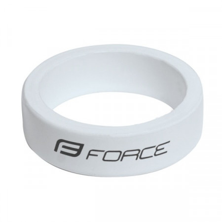 Distantier furca Force 1.1/8 10 mm al. alb