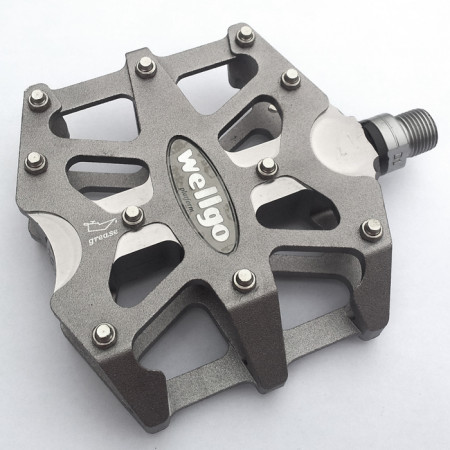 Pedale Wellgo B83 Gri Anodizat