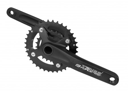 Pedalier Force F TEN 2.3+ Al 36/22T 175mm Negru