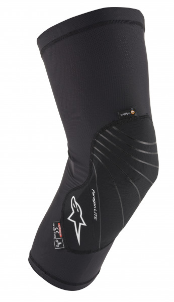Protectii genunchi Alpinestars Paragon Lite Knee Protector Negru