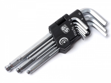 Set Inbus Hex AUTHOR CC 1,5-10 mm