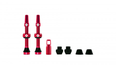 Valve Tubeless Muc-Off Presta MTB 44mm Rosii