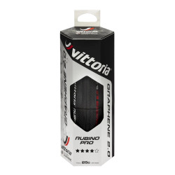 Anvelopa VITTORIA Rubino Pro 700 X 28C 28-622 Tubeless TLR Nylon 150TPI Negru 335g