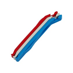 BBB Leviere anvelopa BTL-81 EasyLift 3 bucati rosu/alb/albastru