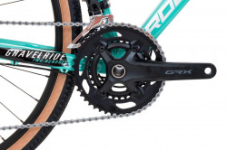 Bicicleta ciclocross Rock Machine Gravelride 500 28 Turcoaz-Negru-Argintiu