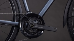 BICICLETA CUBE KATHMANDU EXC TRAPEZE METALLICGREY CHROME - Img 6