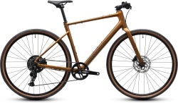 BICICLETA CUBE NULANE ONE METALLICCARAMEL BROWN 2027 L