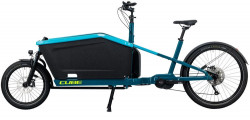 Bicicleta Electrica CUBE Cargo Sport Hybrid 500 Blue'n'Lime