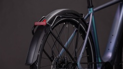 BICICLETA ELECTRICA CUBE EDITOR HYBRID SLT 400X FE SMARAGDGREY PRISM - Img 16