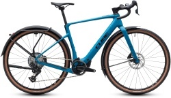 BICICLETA ELECTRICA CUBE NUROAD HYBRID C:62 EXC 400X FE TROPICALTEAL BLACK 2027 L