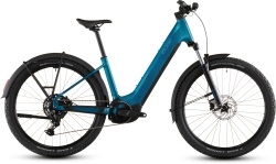 BICICLETA ELECTRICA CUBE REACTION HYBRID PERFORMANCE 600 FE EASY ENTRY ELECTRICBLUE DAZZLE
