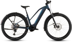 BICICLETA ELECTRICA CUBE REACTION HYBRID PRO 800 FE TRAPEZE NEBULAR DAZZLE - Img 4