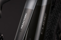 BICICLETA ELECTRICA CUBE REACTION HYBRID RACE 800 TRAPEZE SLABGREY CHROME 2027 cadru L (20") - roti 29 - Img 3