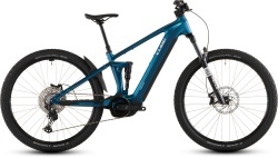 BICICLETA ELECTRICA CUBE STEREO HYBRID ONE22 RACE 800 ELECTRICBLUE WHITE - Img 4