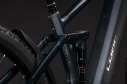 BICICLETA ELECTRICA CUBE STEREO HYBRID ONE44 PRO 800 COAL BLACK 2027 cadru L (20") - roti 29 - Img 4