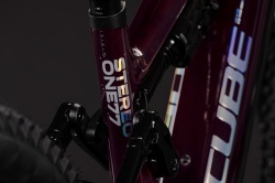 BICICLETA ELECTRICA CUBE STEREO HYBRID ONE77 HPC SLX 800 LIQUIDRED BLACK 2027 L - Img 4