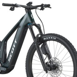 Bicicleta Electrica full suspention SCOTT Patron eRIDE 900 VERDE - Img 5
