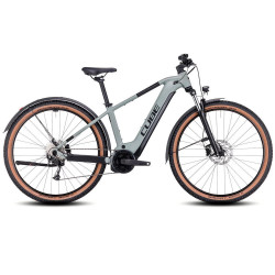 Bicicleta electrica Hardtail CUBE Reaction Hybrid Performance 625 Allroad Swampgrey'n'Black