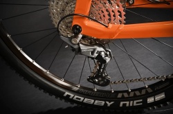 Bicicleta electrica MTB Hardtail HAIBIKE Alltrack 6 27.5 i720Wh 11-G Cues Papaya Titan Glossy