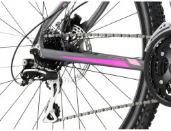 Bicicleta KROSS Lea 5.0 D 27.5 Grey-Pink