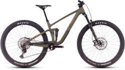Bicicleta MTB Full Suspension CUBE Stereo ONE22 C:62 TM 29 dustyolive´n´gold