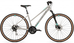 Bicicleta Rock Machine Crossride 300 Lady 29 Gri/Verde M-17