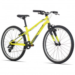 Bicicleta Rock Machine Thunder 24/2 VB 24 Galben Neon/Negru/Gri 12.5 - Img 2