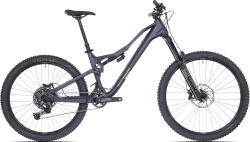 Bicicleta Rock Machine Whizz FS II 50 27.5/29 Matte Deep Ocean Blue 16.5 - (L)