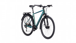 Bicicleta Trekking-Oras CUBE NATURE EXC ALLROAD Verde Black