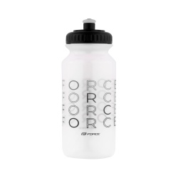 Bidon Force ENJOY 500ml, transparent-negru