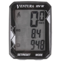 Bike Computer VENTURA "XIV W " 14 Functii Wireless - Img 1
