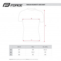 Bluza Corp cu Maneci Scurte Force Summer Black M-L - Img 3