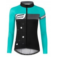 BLUZA FORCE SQUARE DAMA NEGRU TURQUOISE