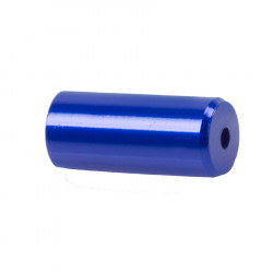 Capete Manta CNC 4,1x12 mm M-WAVE Aluminiu Albastru Anodizat - Img 1