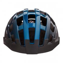 Casca bicicleta LAZER Compact DLX + NET + LED Blue Black One Size