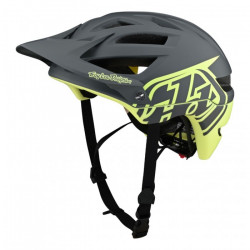 Casca Bicicleta Troy Lee Designs A1 Mips Classic Gray / Yellow